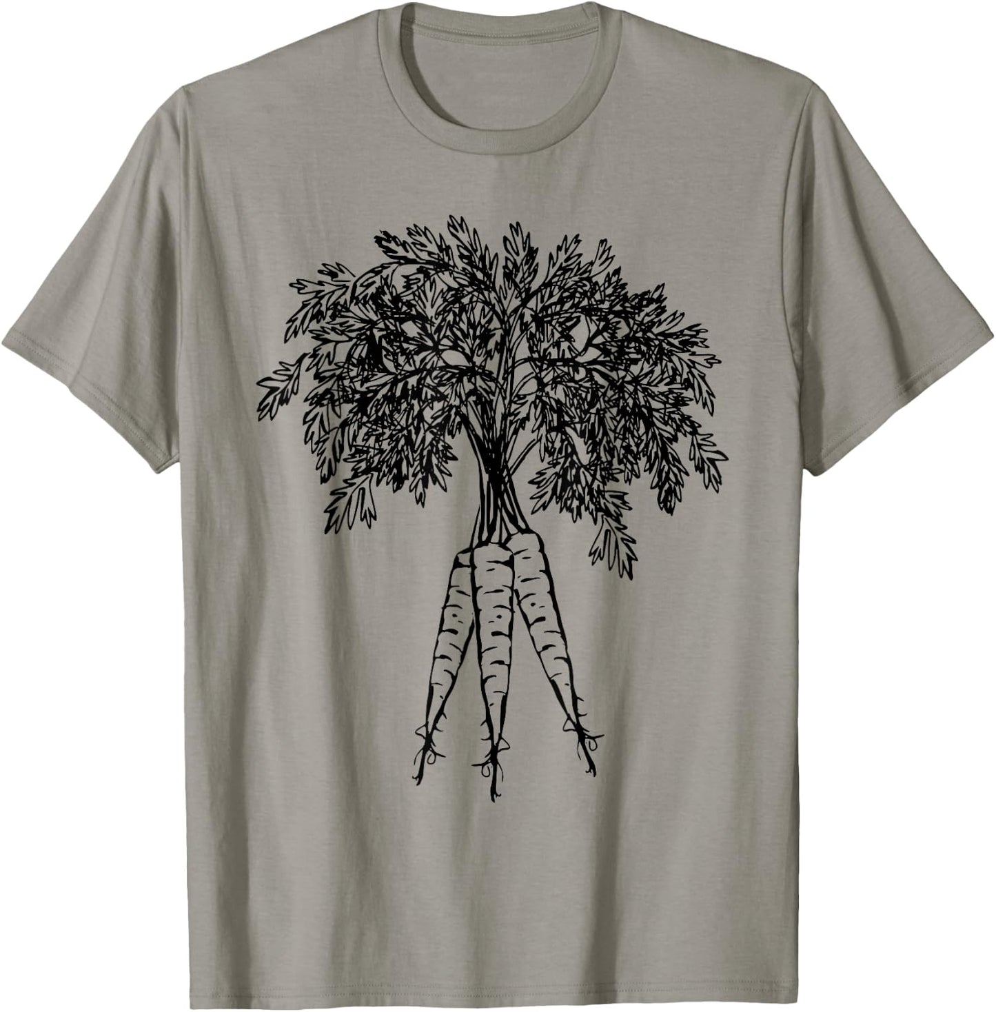 Carrots Vegetables Graphic T-Shirt - T-Shirt | Sand