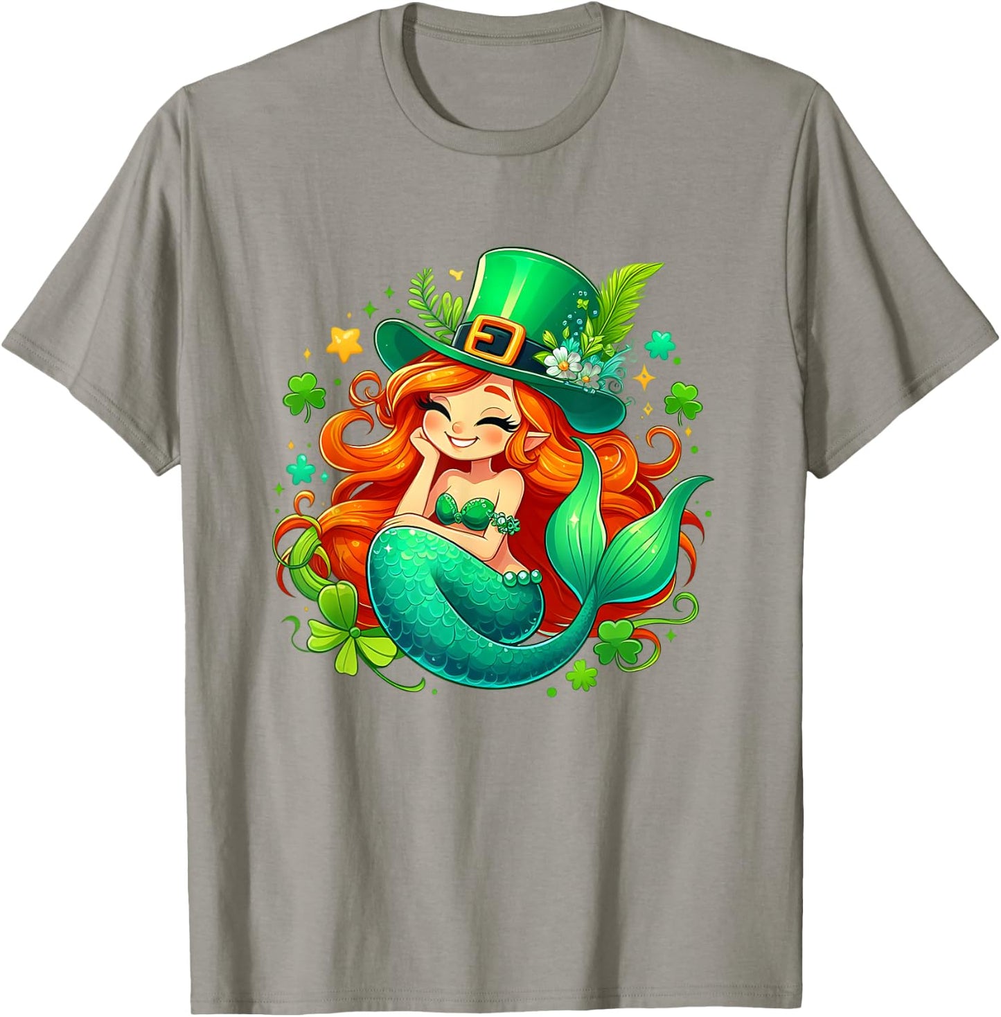 St. Patrick's Mermaid T-Shirt - T-Shirt | Sand