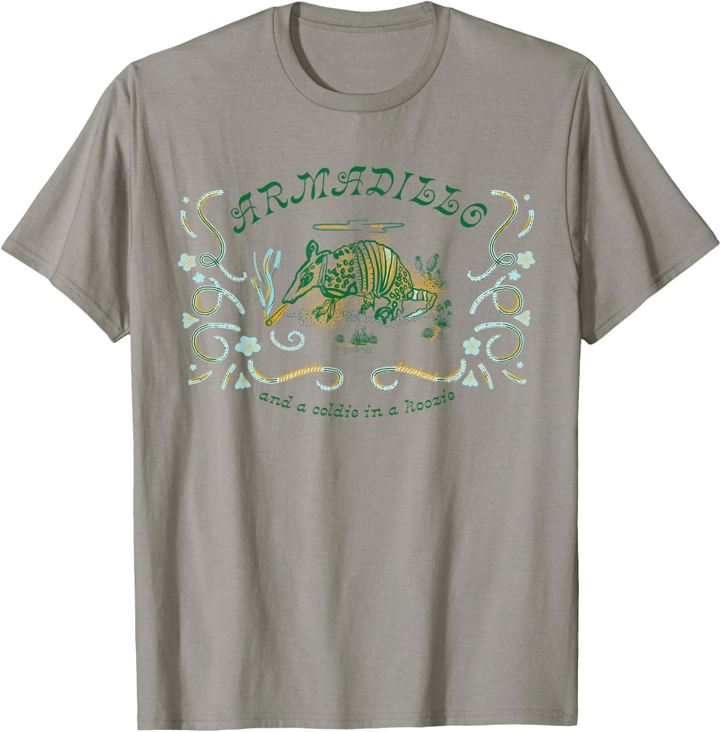 Miranda Lambert Armadillo Postcards from Texas T-Shirt - T-Shirt | Sand