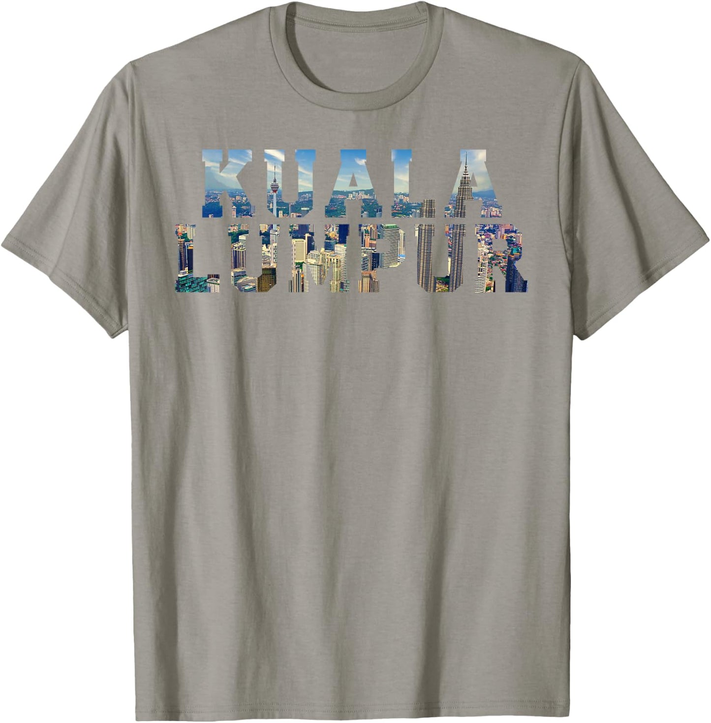 Souvenir vintage Kuala Lumpur Malaisie emblématique Skyline T-Shirt - T-Shirt | Sand