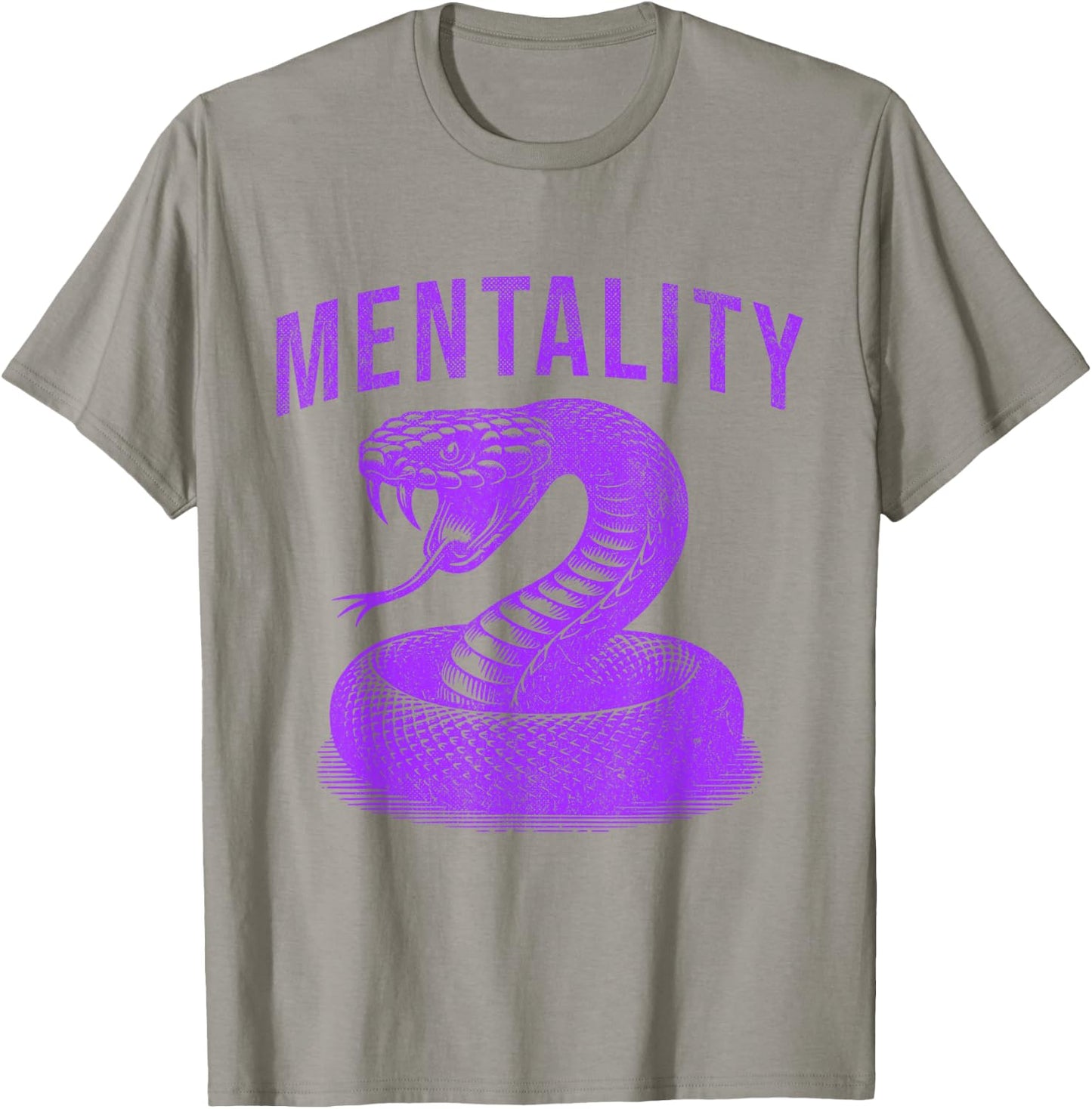 Mentality Mindset Snake Motivation of Champions Basketball T-Shirt - T-Shirt | Sand