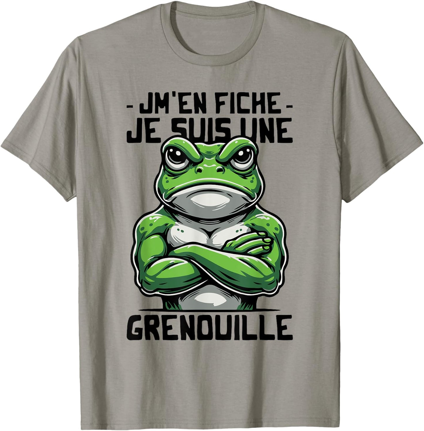 Frog Woman Girl Boy Je suis une Grenouille , white, S T-Shirt - T-Shirt | Sand