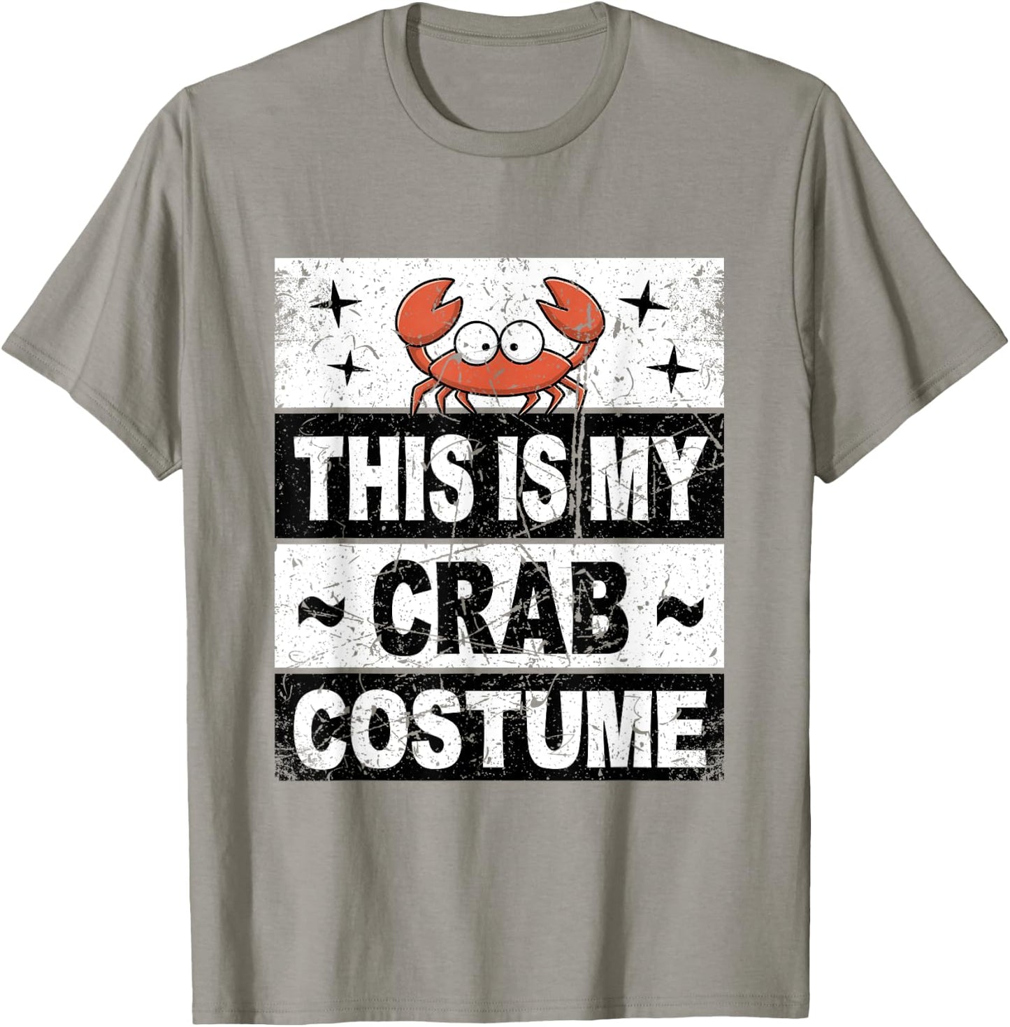 Retro Crab Costume Adult Kids Baby Toddler Men Women T-Shirt - T-Shirt | Sand