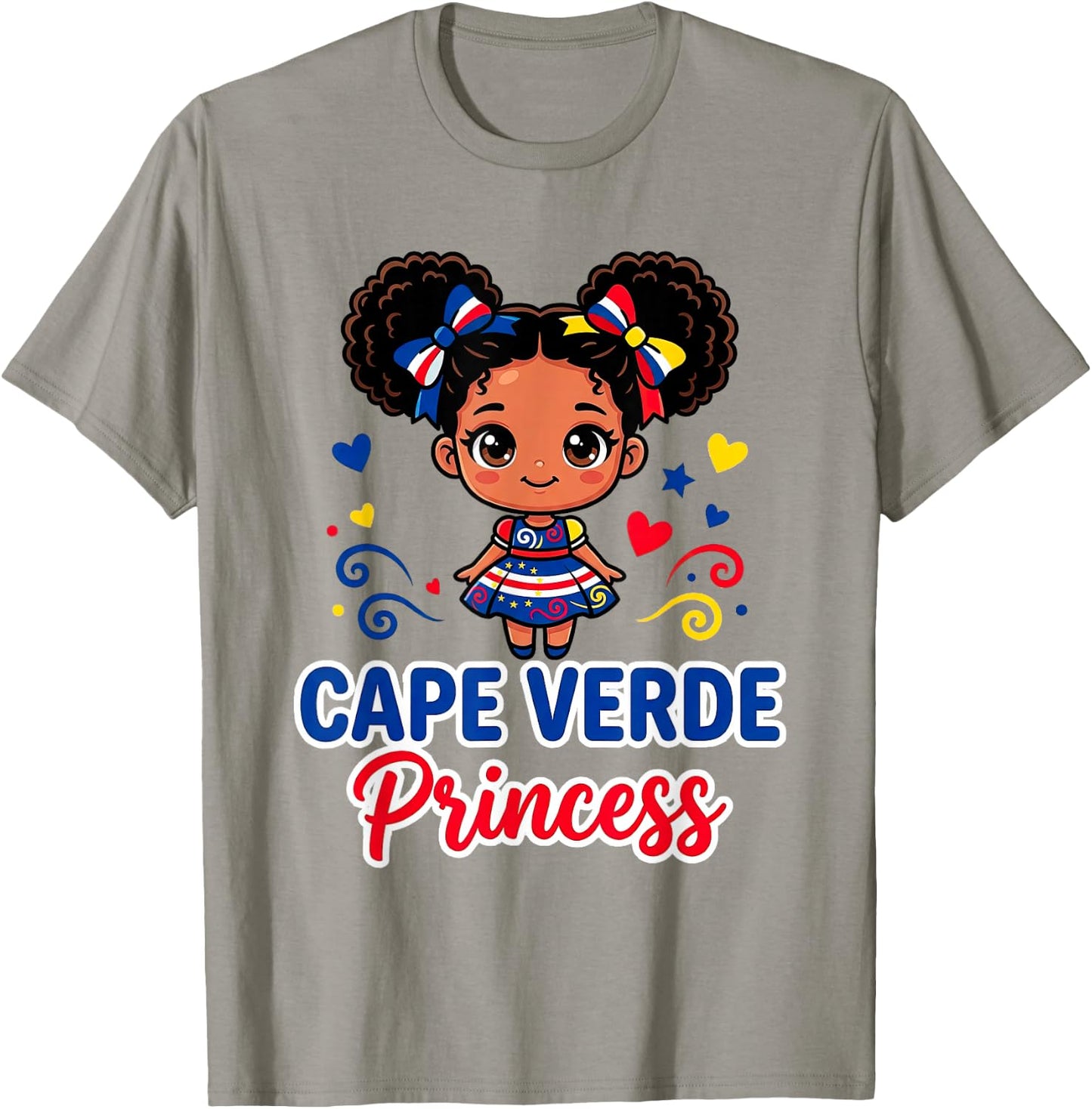 Cape Verde for Girl Cape Verdean Travel Graphic T-Shirt - T-Shirt | Sand