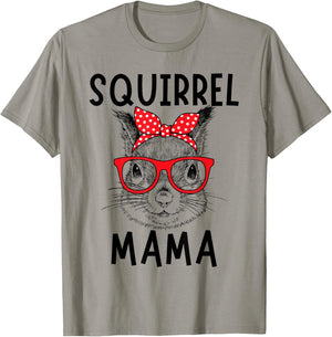 Squirrel Mama Squirrel Mom Mother's Day T-Shirt - T-Shirt | Sand