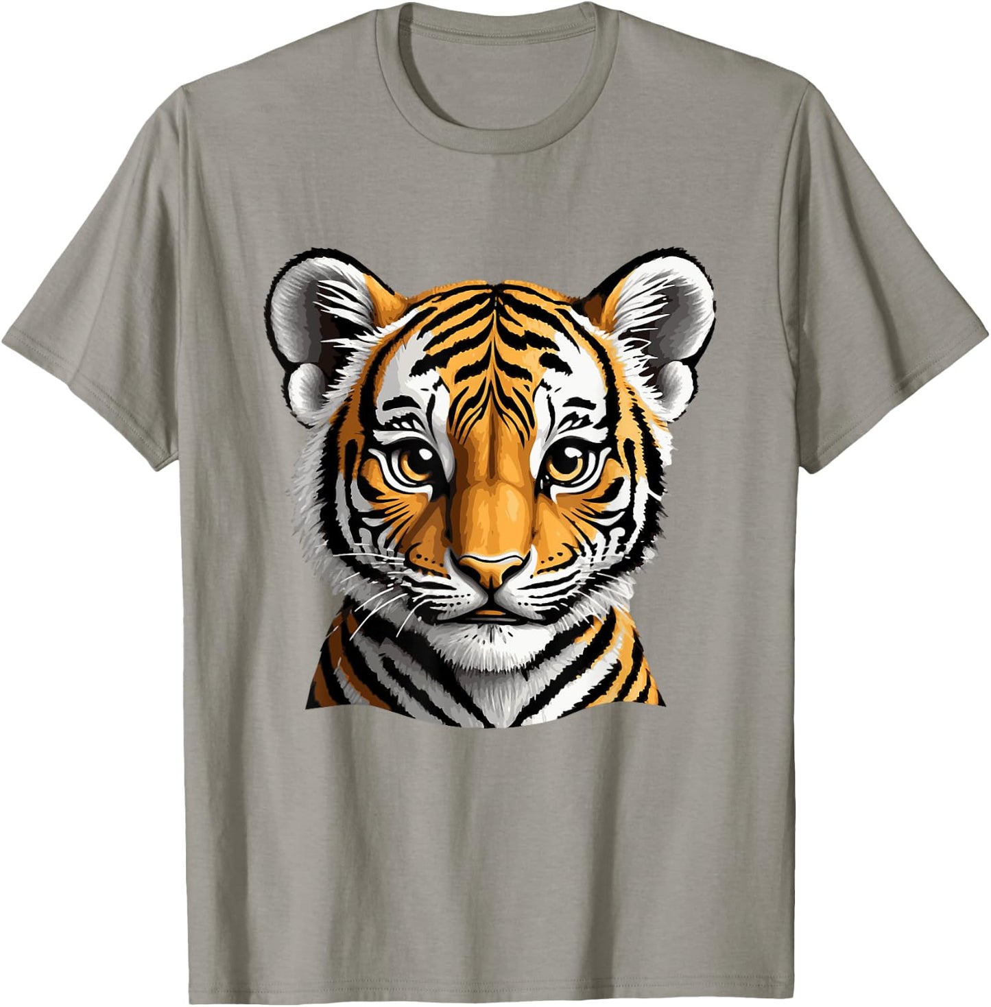 Cute Tiger Jungle Animals Cuddle Kids Pets T-Shirt - T-Shirt | Sand