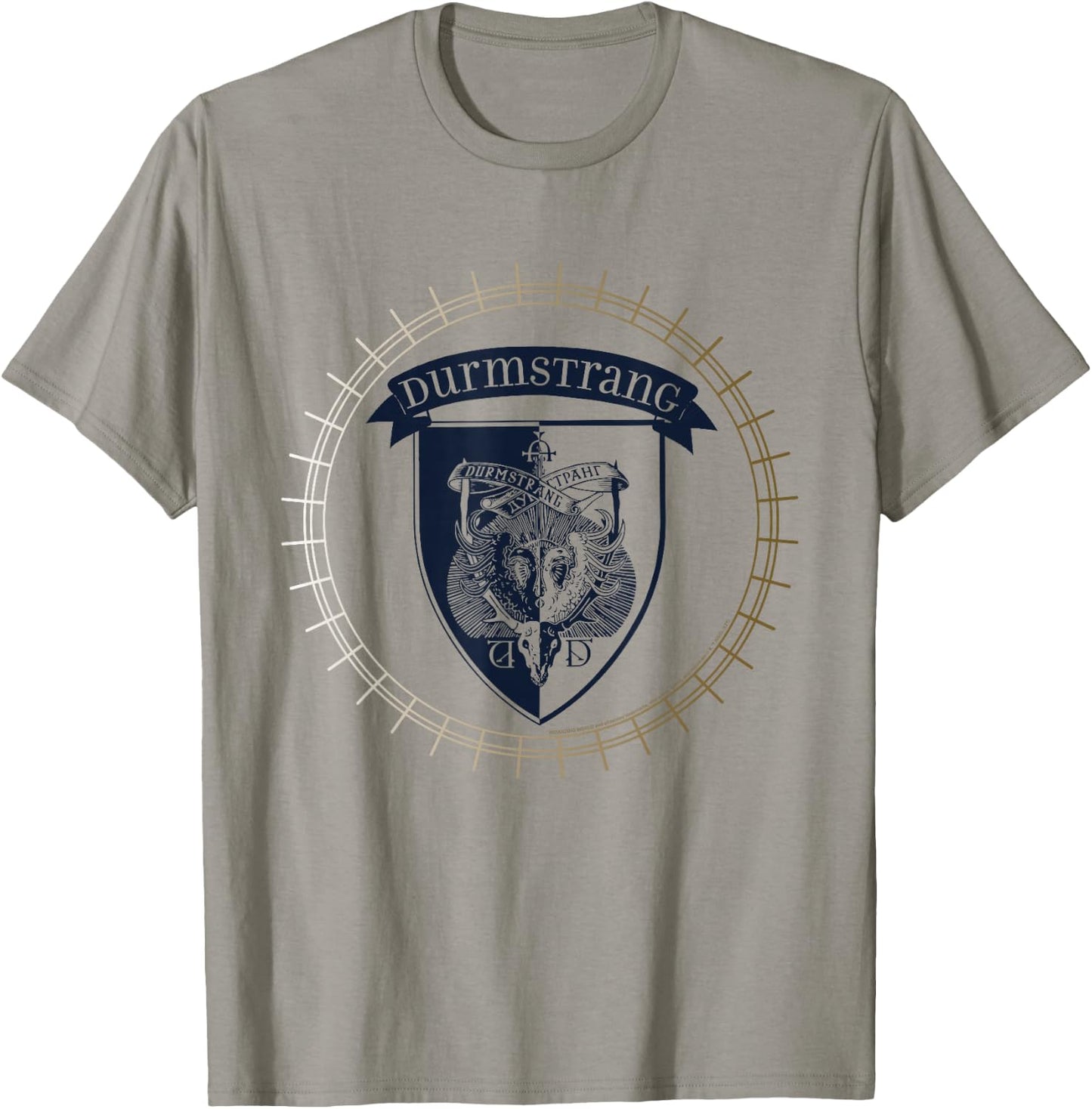 Harry Potter Durmstrand Emblem T-Shirt - T-Shirt | Sand