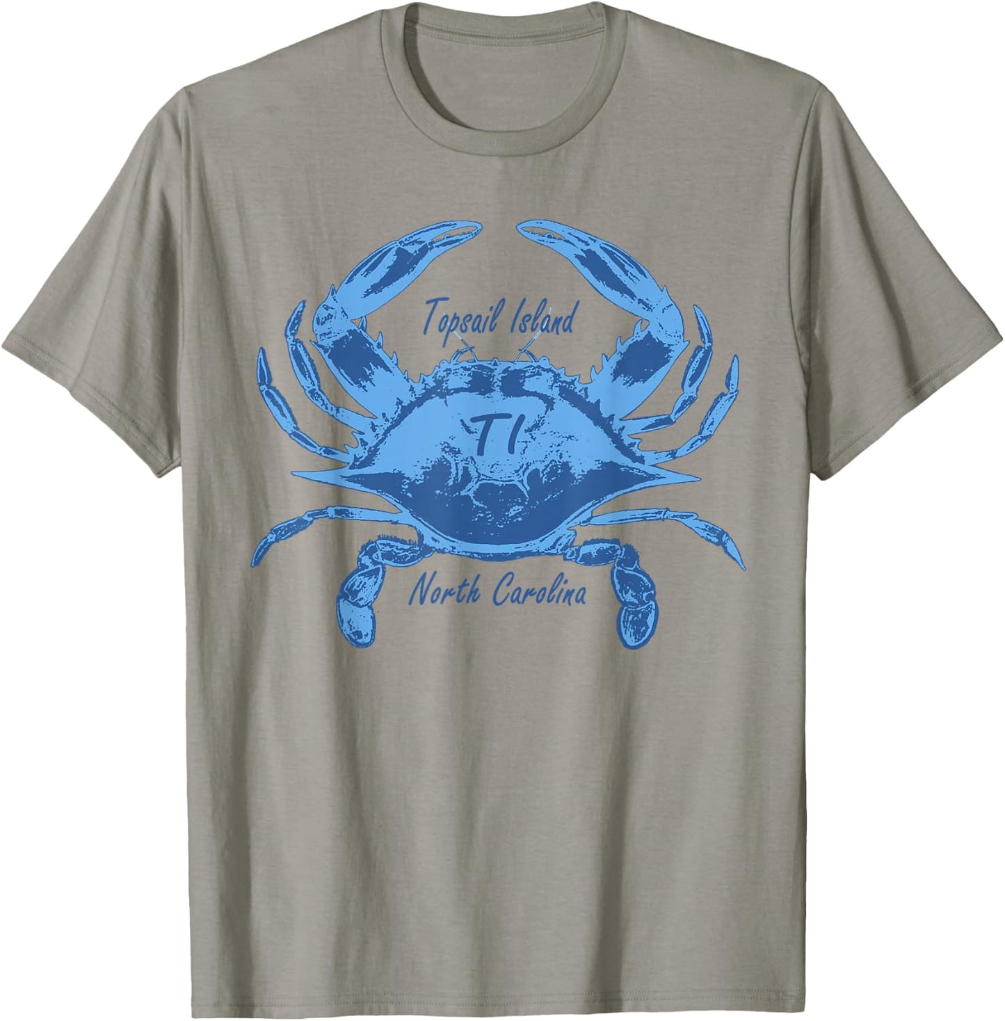 Topsail Island North Carolina Topsail Beach Lover Crab T-Shirt - T-Shirt | Sand