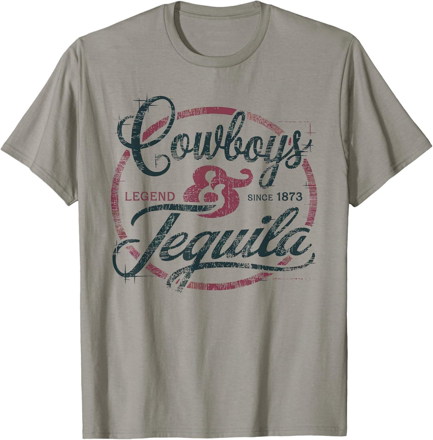 Cowboys And Tequila Lovers Funny Cinco de Mayo Best Tequila T-Shirt - T-Shirt | Sand