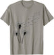 Flower Dandelion Zebras Shirt for Zebra Lover | Zebra T-Shirt - T-Shirt | Sand
