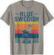 Best Duck Mom Women - Vintage Blue Swedish T-Shirt - T-Shirt | Sand