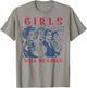 Girls Will Be Girls Empowerment Feminist Liberal 4th of July T-Shirt - T-Shirt | Sand