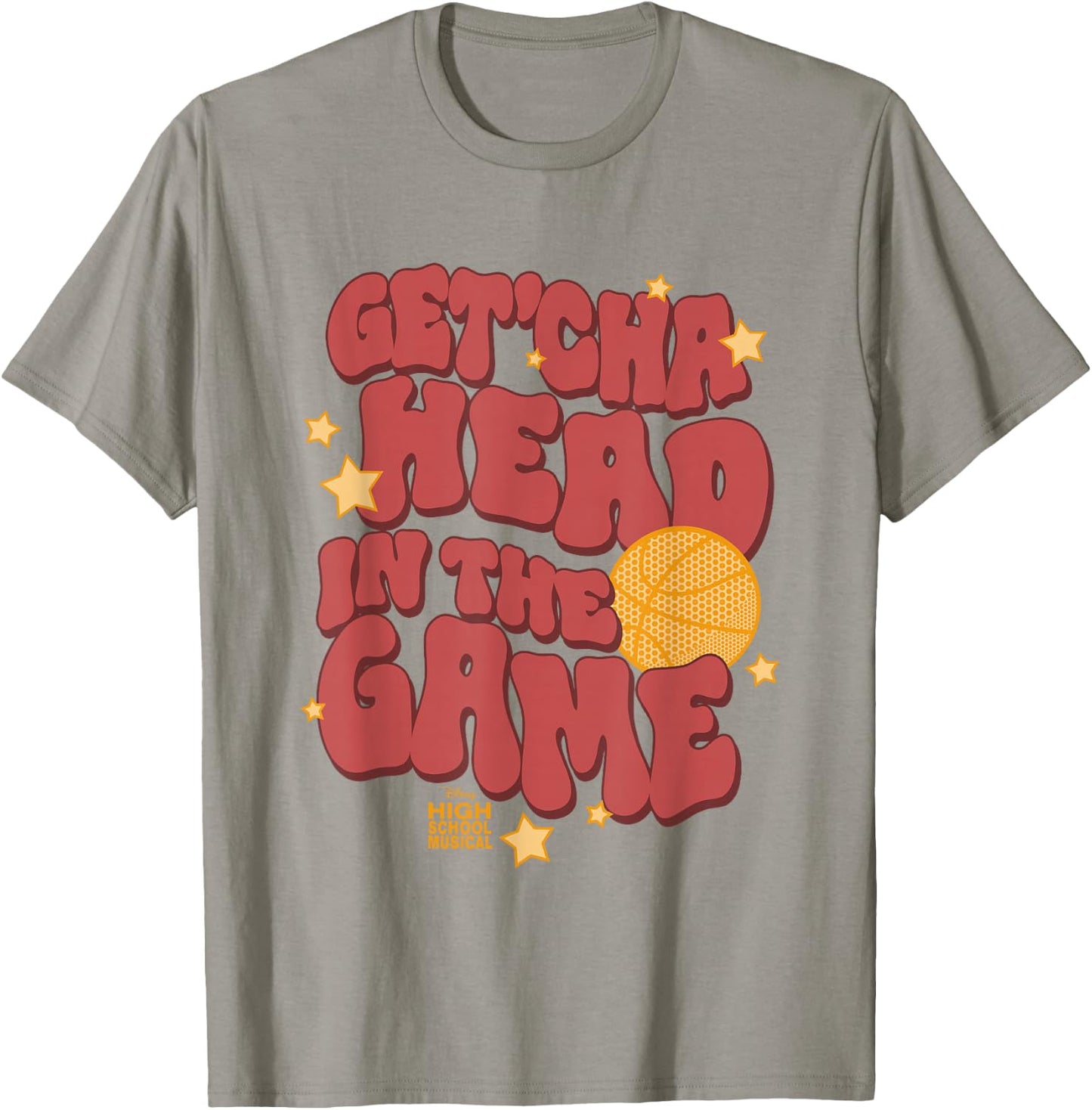 Disney High School Musical The Series Head In The Game Logo T-Shirt - T-Shirt | Sand