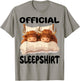 Scottish Highland Cow Official Sleepshirt Pajamas Nightgown T-Shirt - T-Shirt | Sand