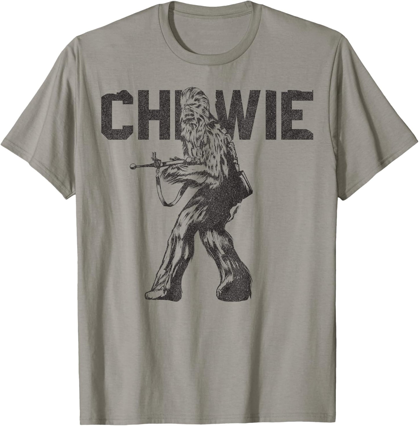 Star Wars Last Jedi Chewie Distressed Vintage T-Shirt - T-Shirt | Sand