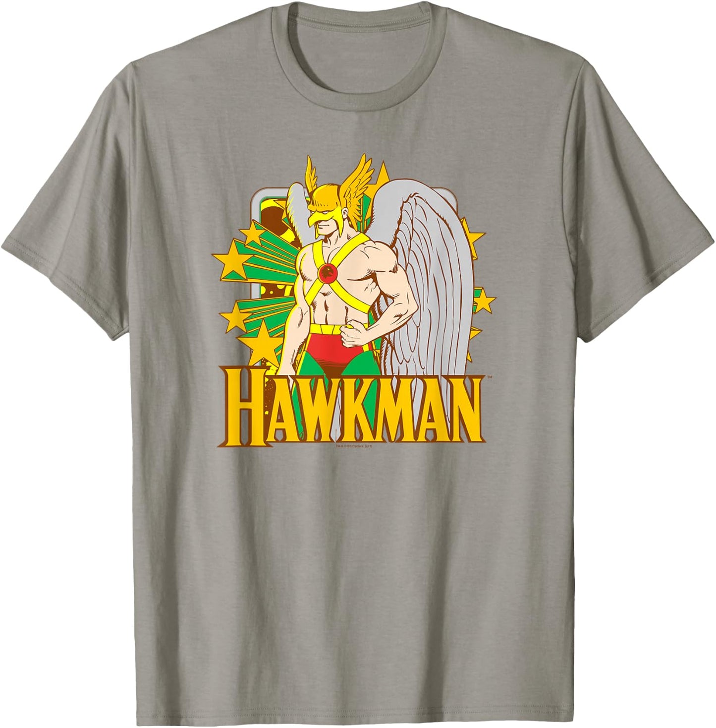 Justice League Hawkman Stars T-Shirt - T-Shirt | Sand