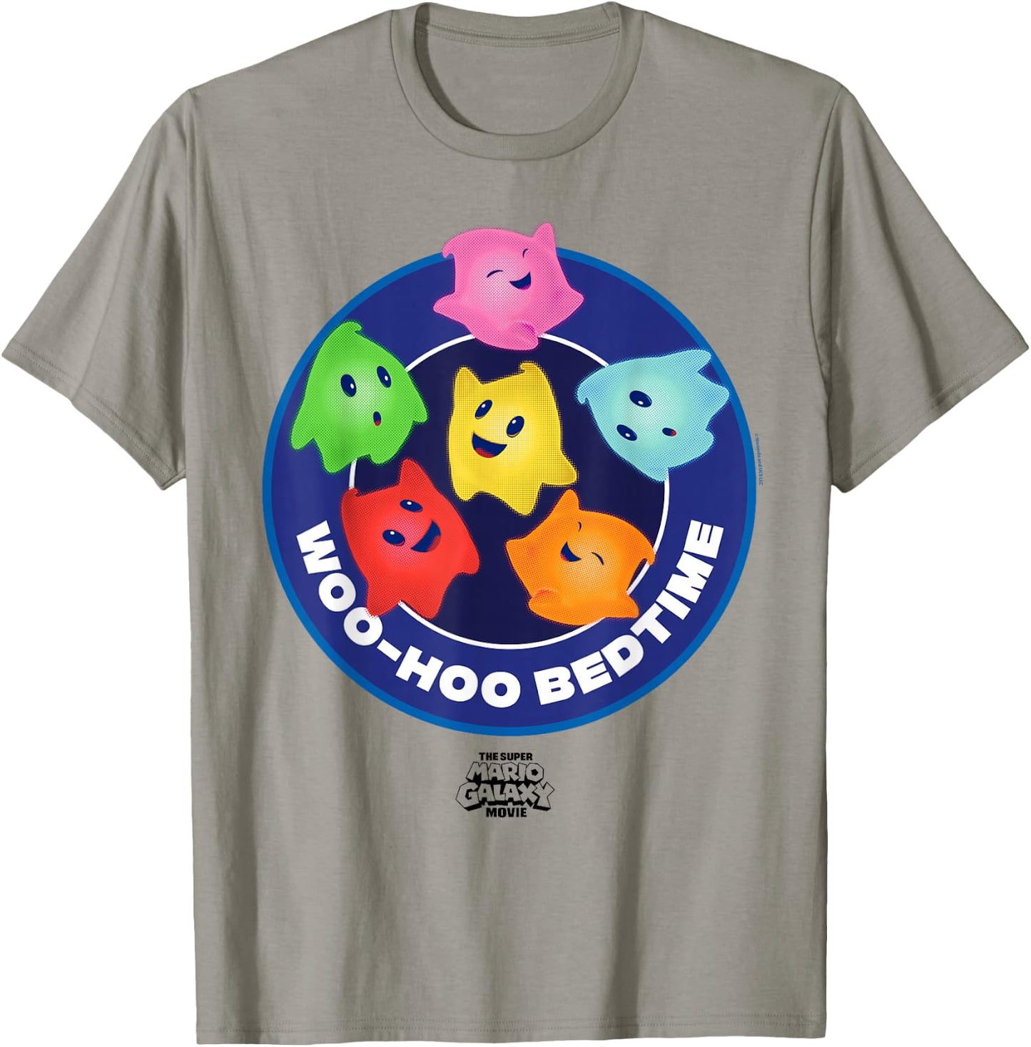 The Super Mario Galaxy Movie Lumas Woo-Hoo Bedtime T-Shirt - T-Shirt | Sand