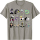 Disney Villains Portrait Grid T-Shirt - T-Shirt | Sand
