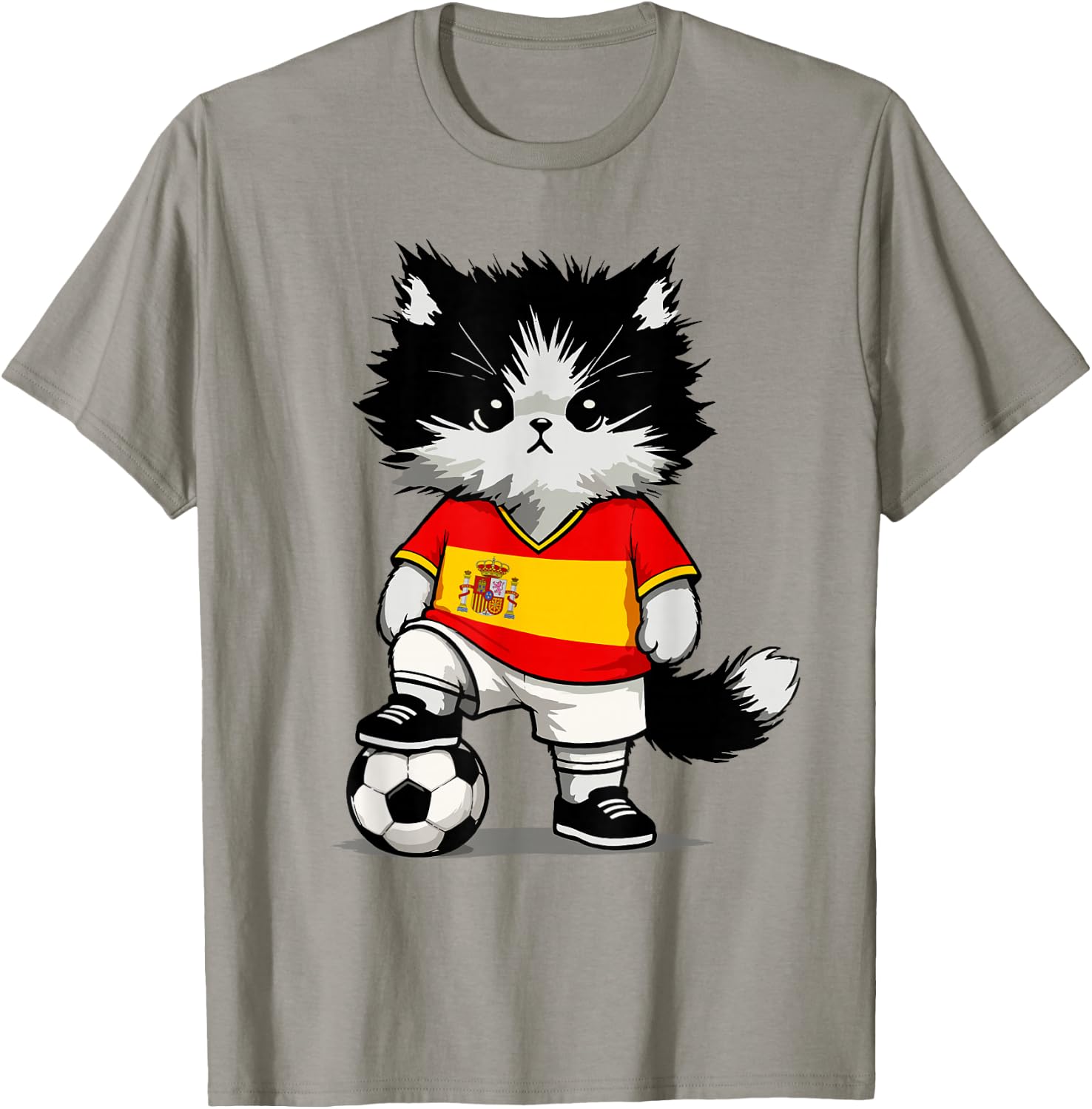 Spanish Flag Men Women Kids Spain T-Shirt - T-Shirt | Sand