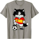 Spanish Flag Men Women Kids Spain T-Shirt - T-Shirt | Sand