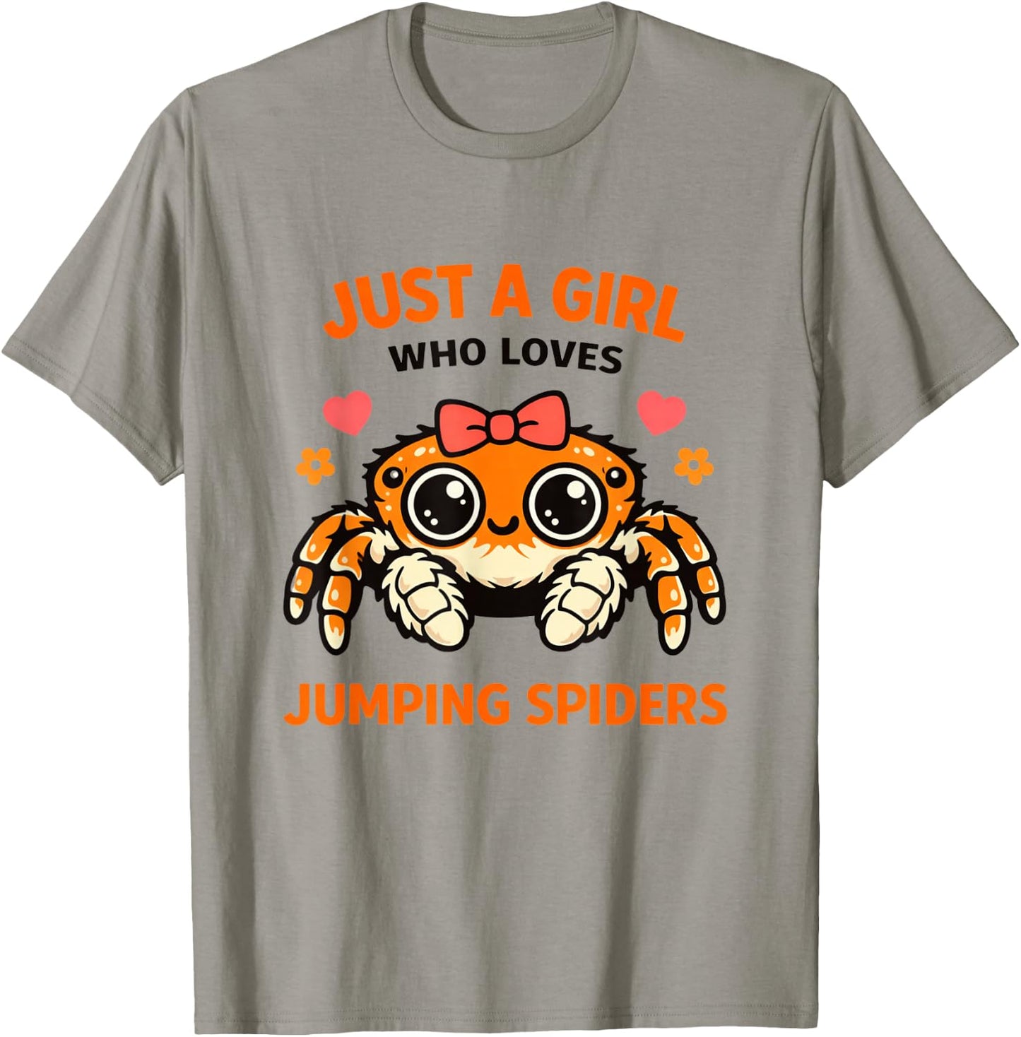 Phidippus Regius Jumping Spider Exotic Pet Lover Keeper T-Shirt - T-Shirt | Sand