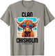 Chisholm Clan Vacation Scottish Family Name Party T-Shirt - T-Shirt | Sand