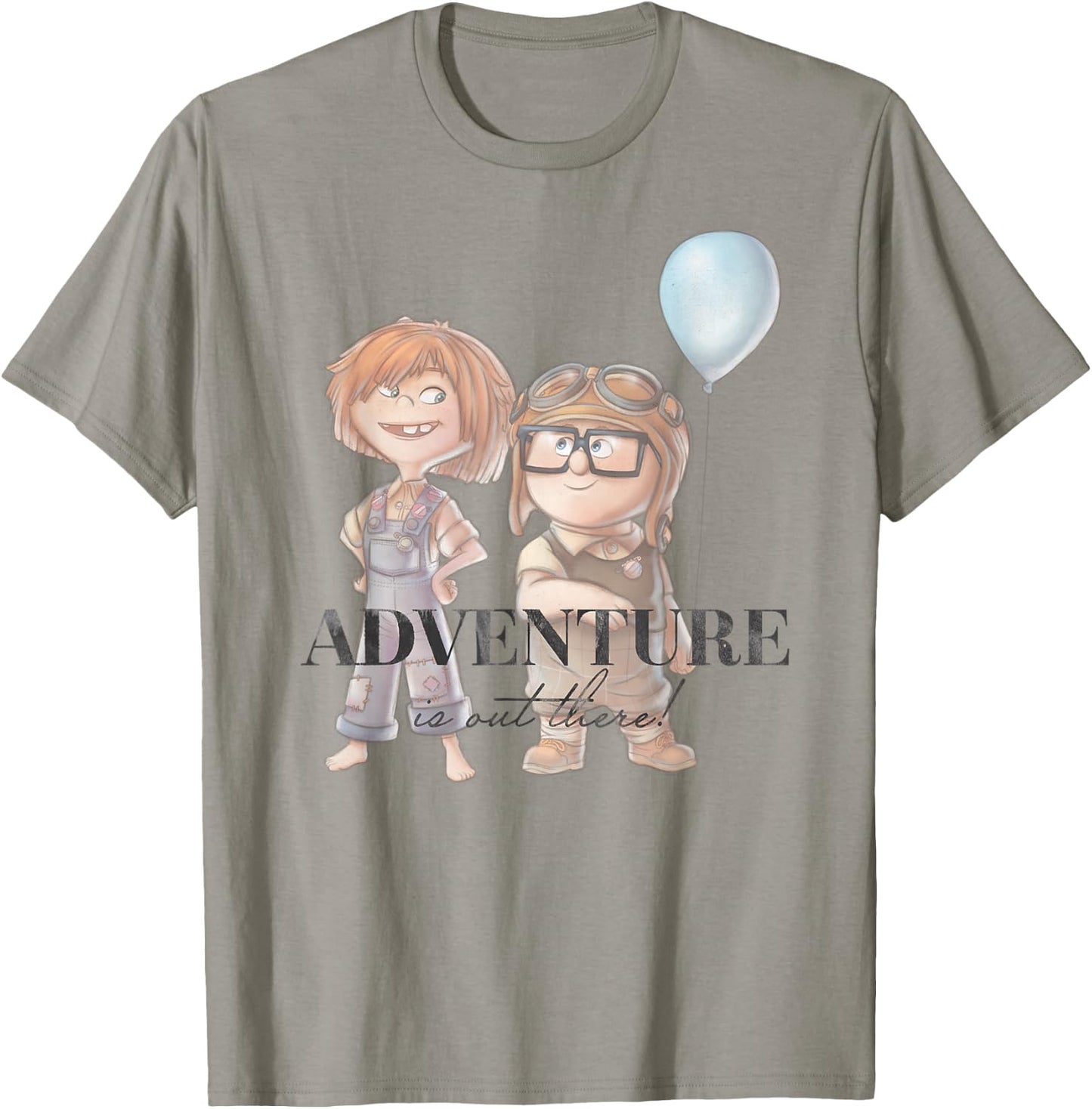 Disney 100 and Pixar's Up Carl Ellie Adventure is Out There T-Shirt - T-Shirt | Sand
