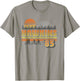 Stranger Things Hawkins Retro 85 , white, S T-Shirt - T-Shirt | Sand