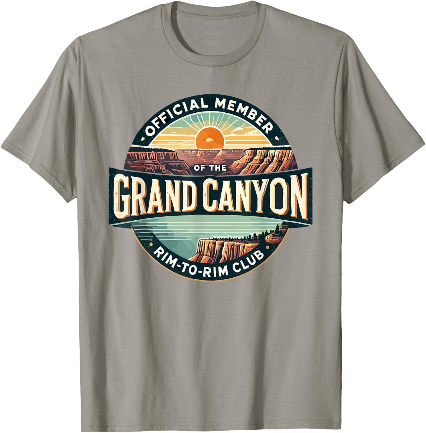 Official Member of the Grand Canyon Rim-to-Rim Club T-Shirt - T-Shirt | Sand