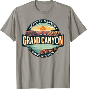 Official Member of the Grand Canyon Rim-to-Rim Club T-Shirt - T-Shirt | Sand