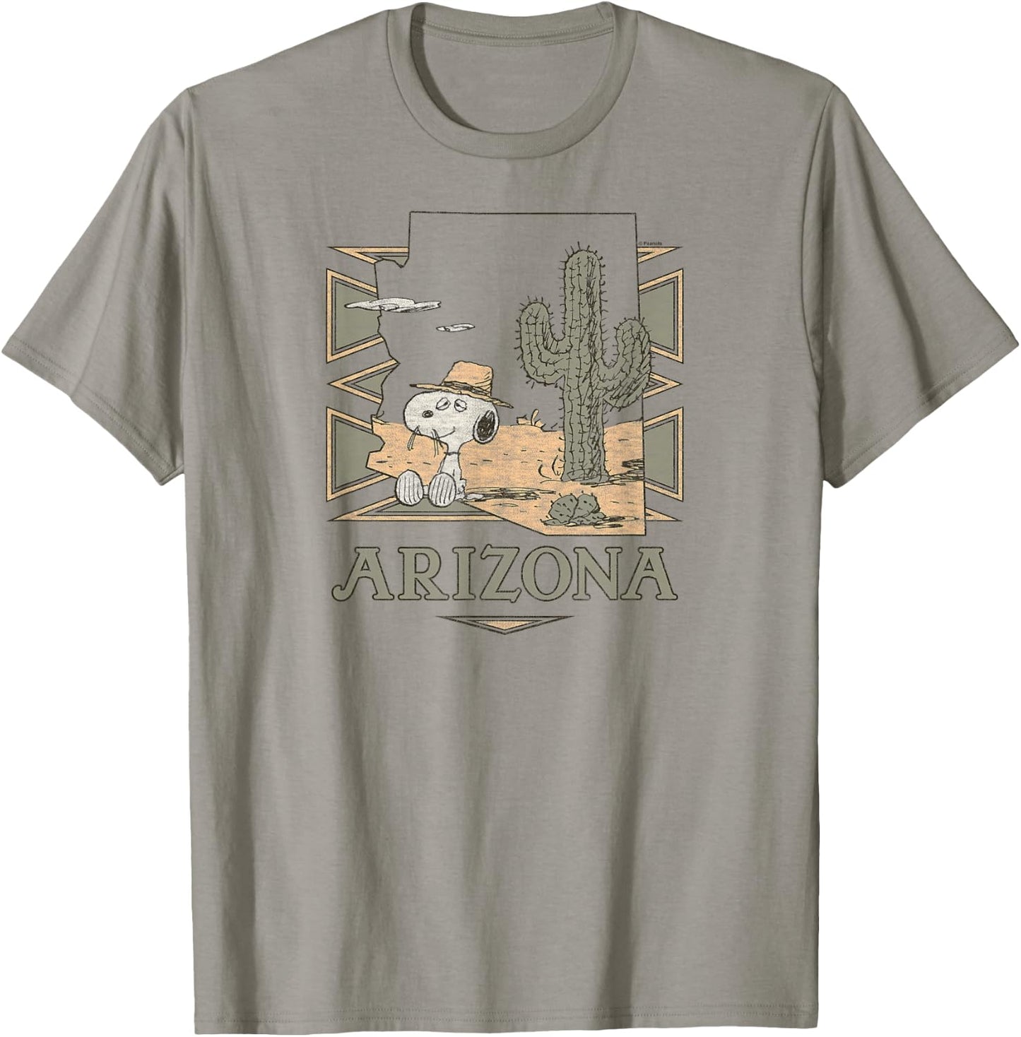Peanuts - Spike Arizona Desert Cactus T-Shirt - T-Shirt | Sand