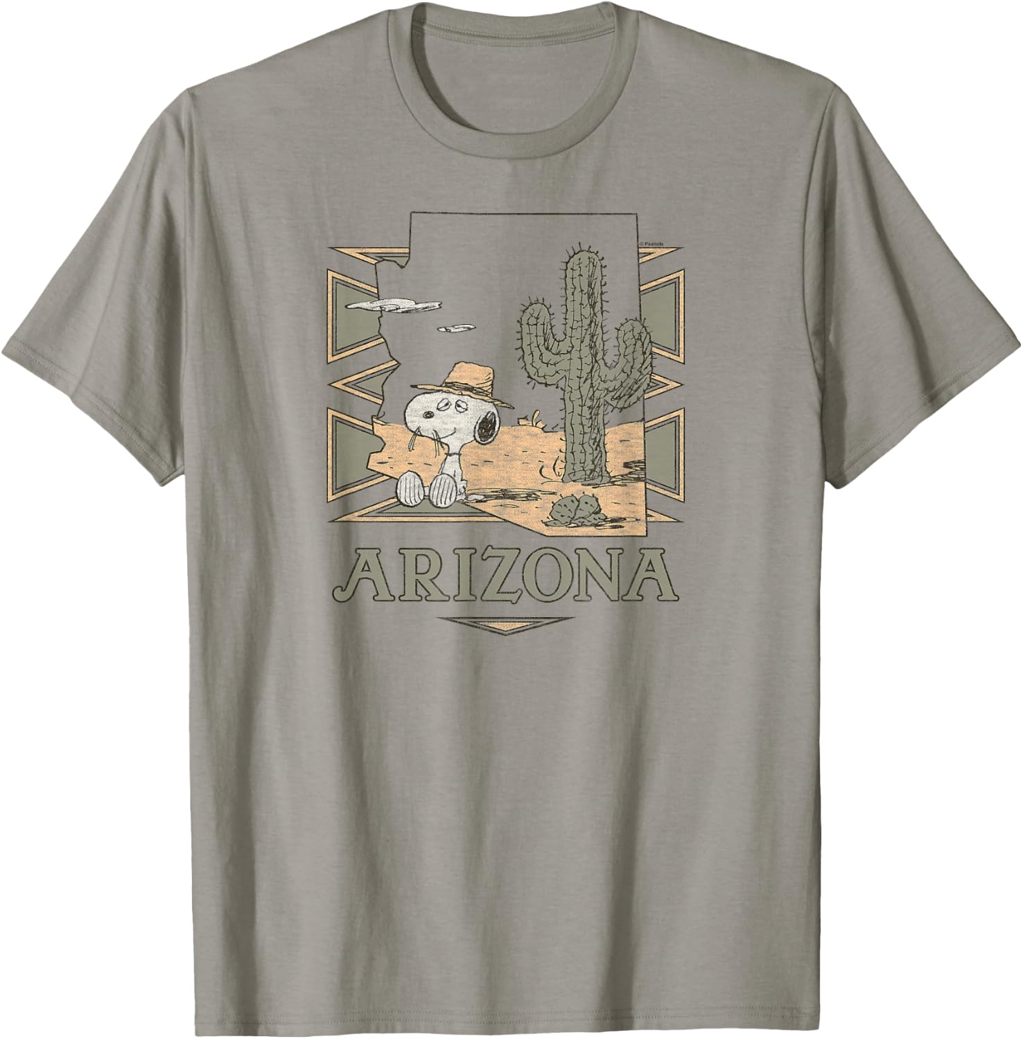 Peanuts - Spike Arizona Desert Cactus T-Shirt - T-Shirt | Sand