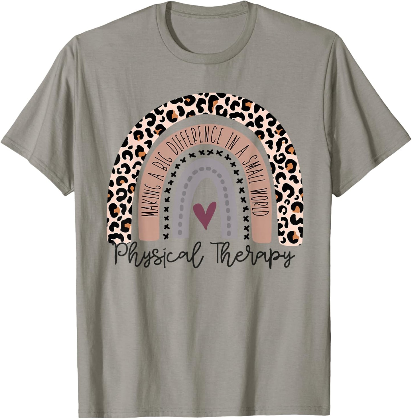 Physical Therapy Funny Physical Therapist pt therapist month T-Shirt - T-Shirt | Sand