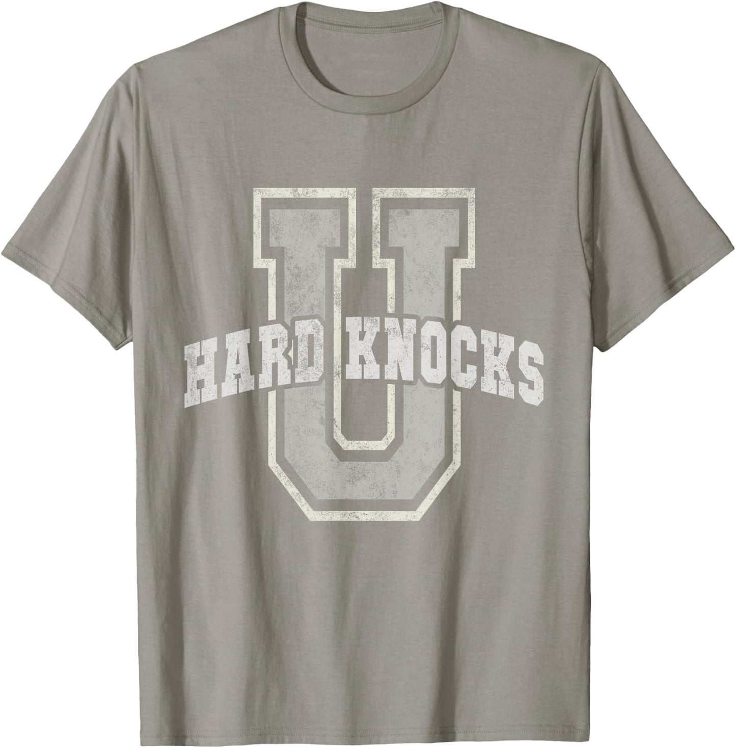 Vintage UNIVERSITY of HARD KNOCKS Business Graduate School T-Shirt - T-Shirt | Sand