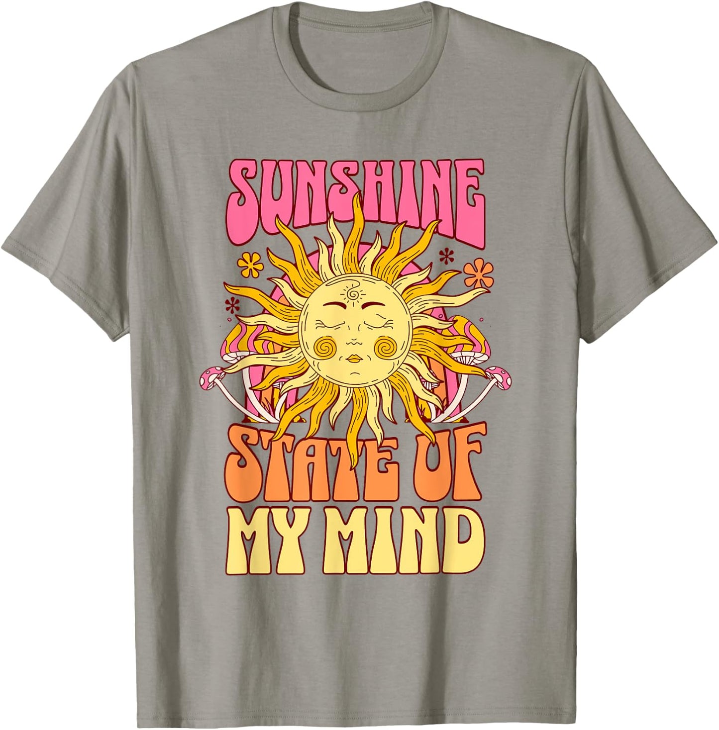 Sunshine State of Mind Radiant Vibes Men Women Kids T-Shirt - T-Shirt | Sand