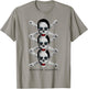 Marilyn Manson Crossbones X3 , white, S T-Shirt - T-Shirt | Sand