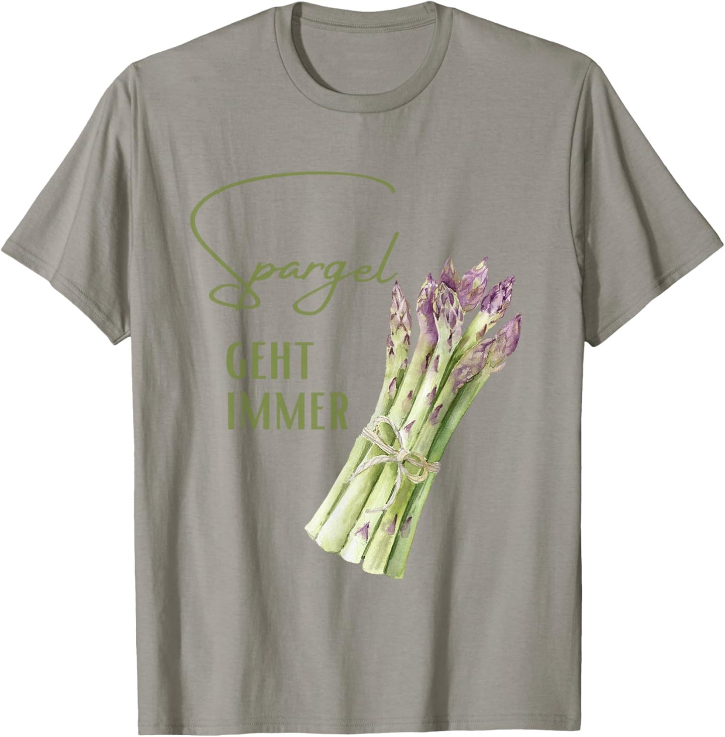 Spargel geht immer Spargeln Spargelbauer Spargel essen T-Shirt - T-Shirt | Sand