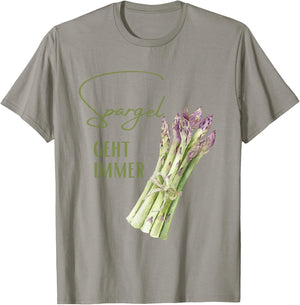 Spargel geht immer Spargeln Spargelbauer Spargel essen T-Shirt - T-Shirt | Sand