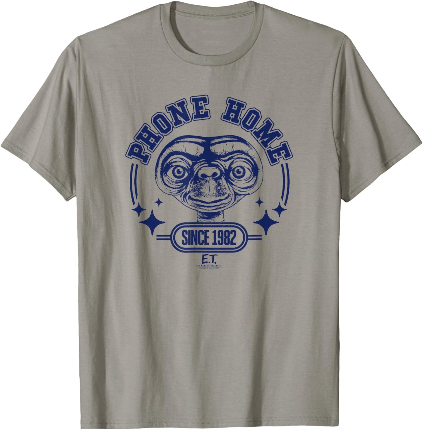 E.T. Phone Home Since 1982 Big Face T-Shirt - T-Shirt | Sand