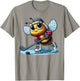 Honey Bee Hockey Player - Bee Playing The Hockey T-Shirt - T-Shirt | Sand