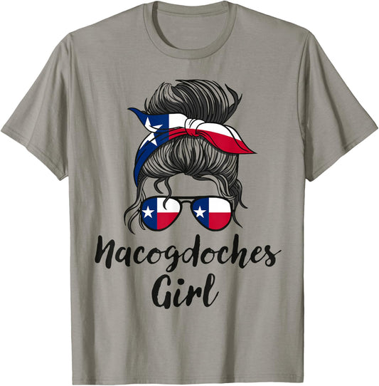 Nacogdoches Texas Women Girl T-Shirt - T-Shirt | Sand