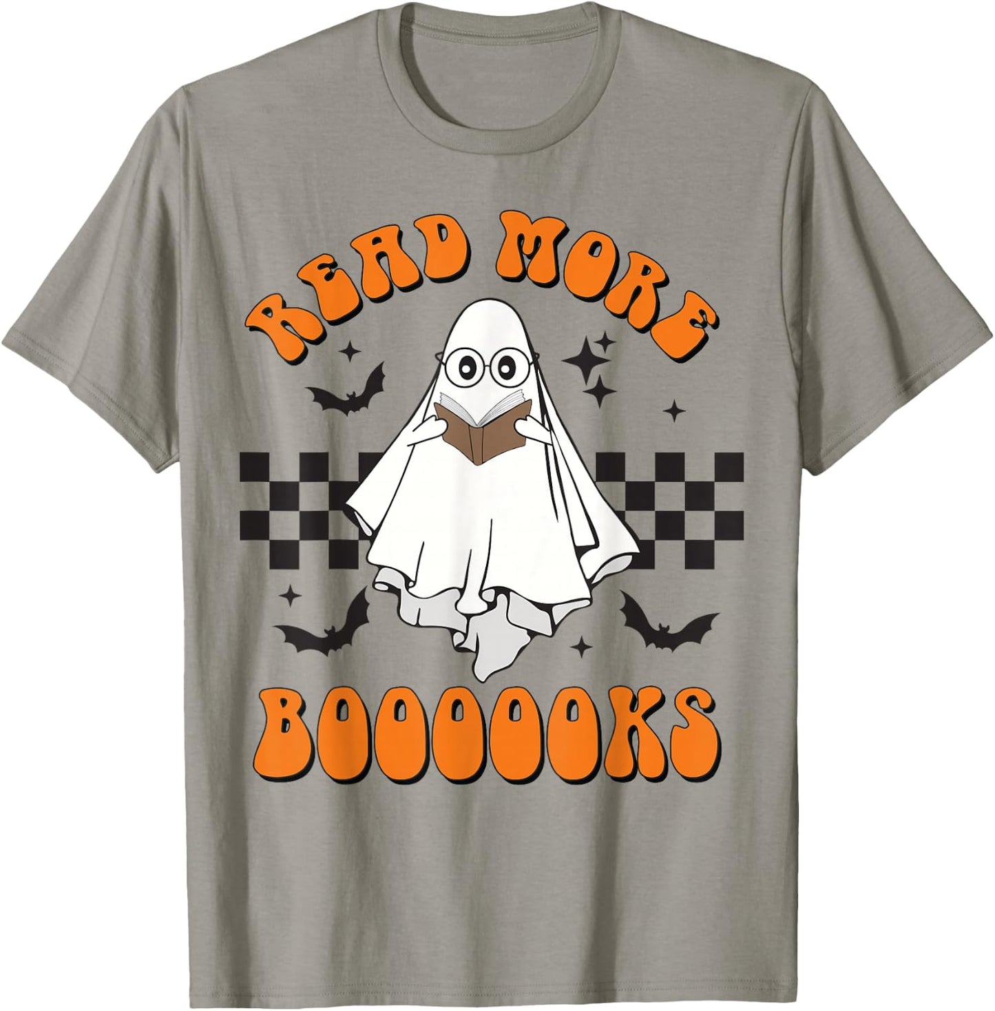 Halloween Read More Books Cute Boo Read more boooooks T-Shirt - T-Shirt | Sand