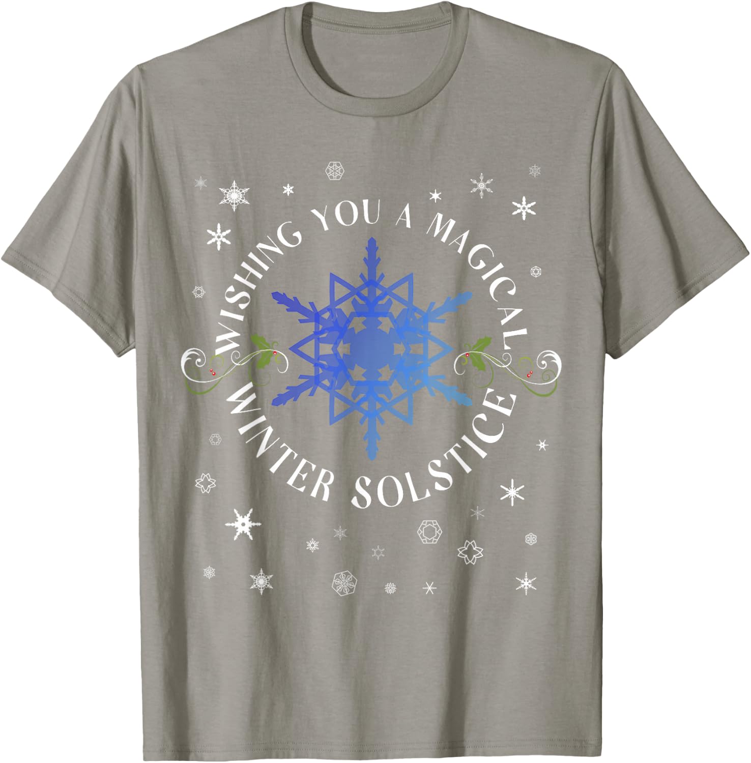 I wish you a magical winter solstice T-Shirt - T-Shirt | Sand
