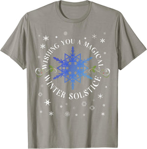 I wish you a magical winter solstice T-Shirt - T-Shirt | Sand