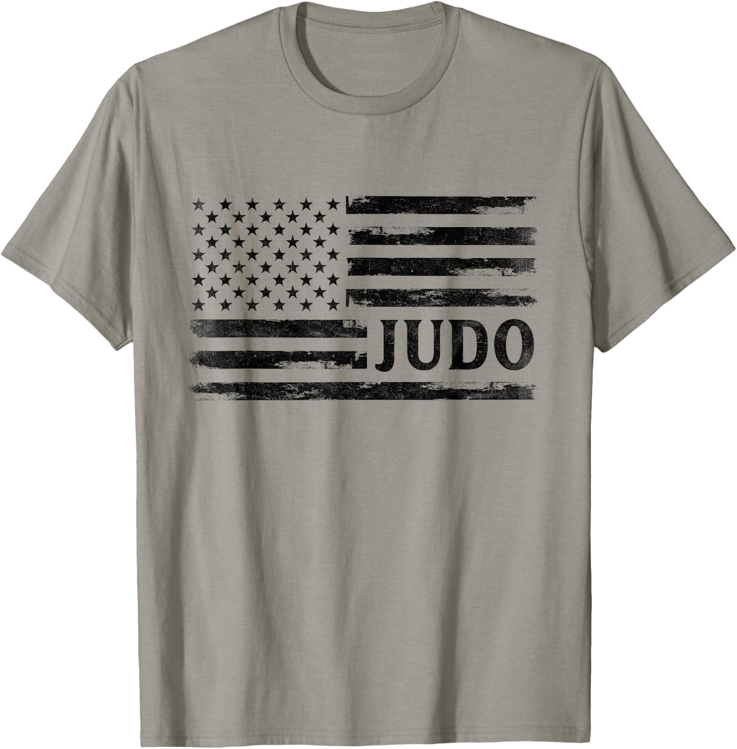 Judo Black Vintage USA Flag Coach Boy T-Shirt - T-Shirt | Sand