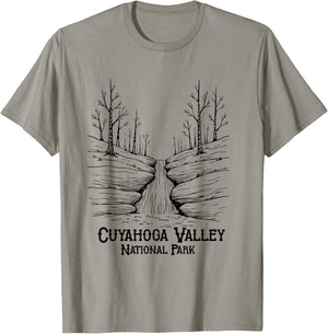 Cuyahoga Valley National Park Souvenir Ohio Cleveland Akron T-Shirt - T-Shirt | Sand