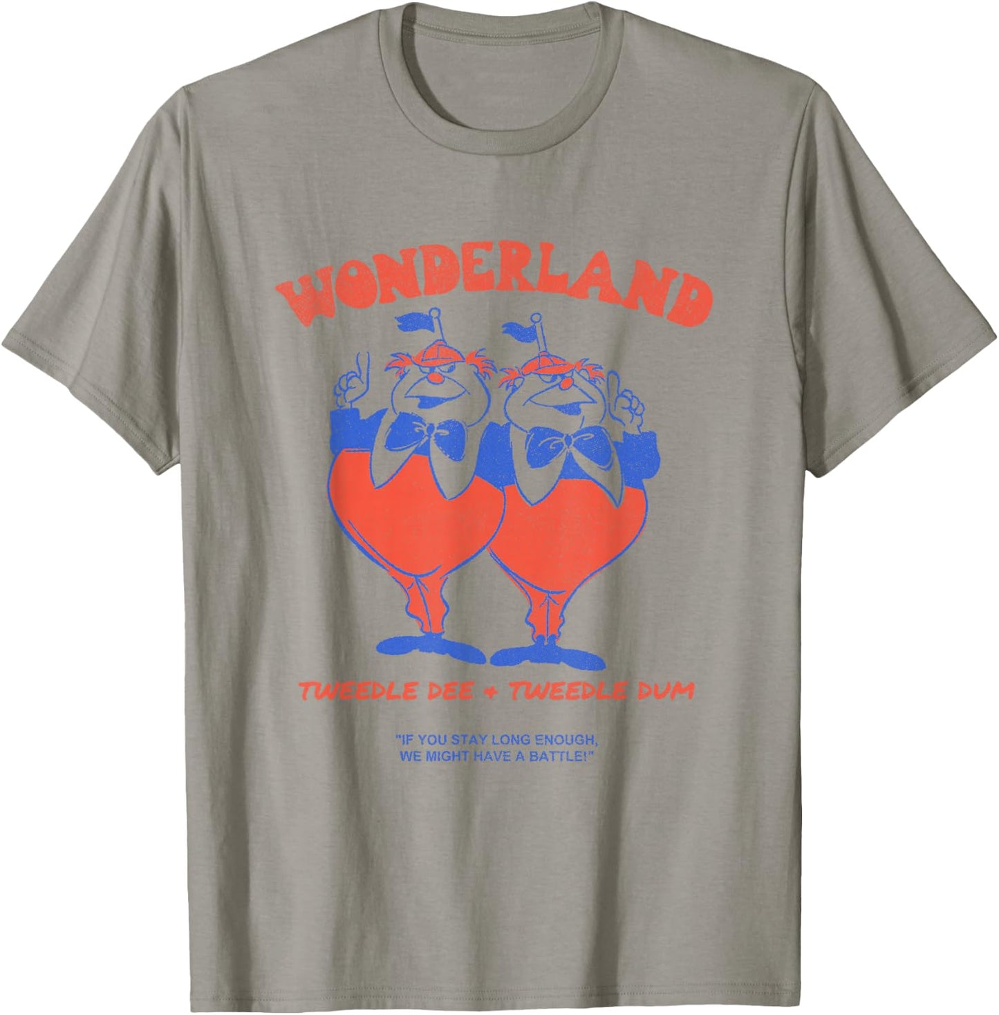Disney Alice in Wonderland Tweedle Dee & Tweedle Dum T-Shirt - T-Shirt | Sand