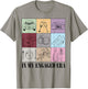 In My Engaged Era Retro Bride Wedding Engagement Party T-Shirt - T-Shirt | Sand