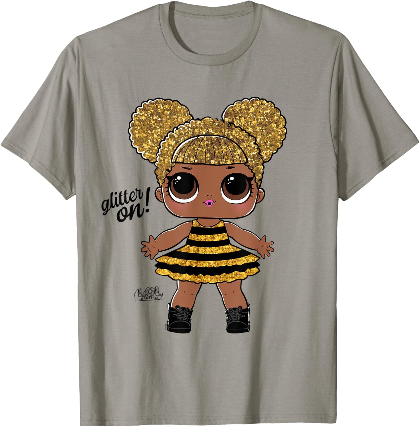 L.O.L. Surprise! Glitter On! Bumblebee Doll T-Shirt - T-Shirt | Sand
