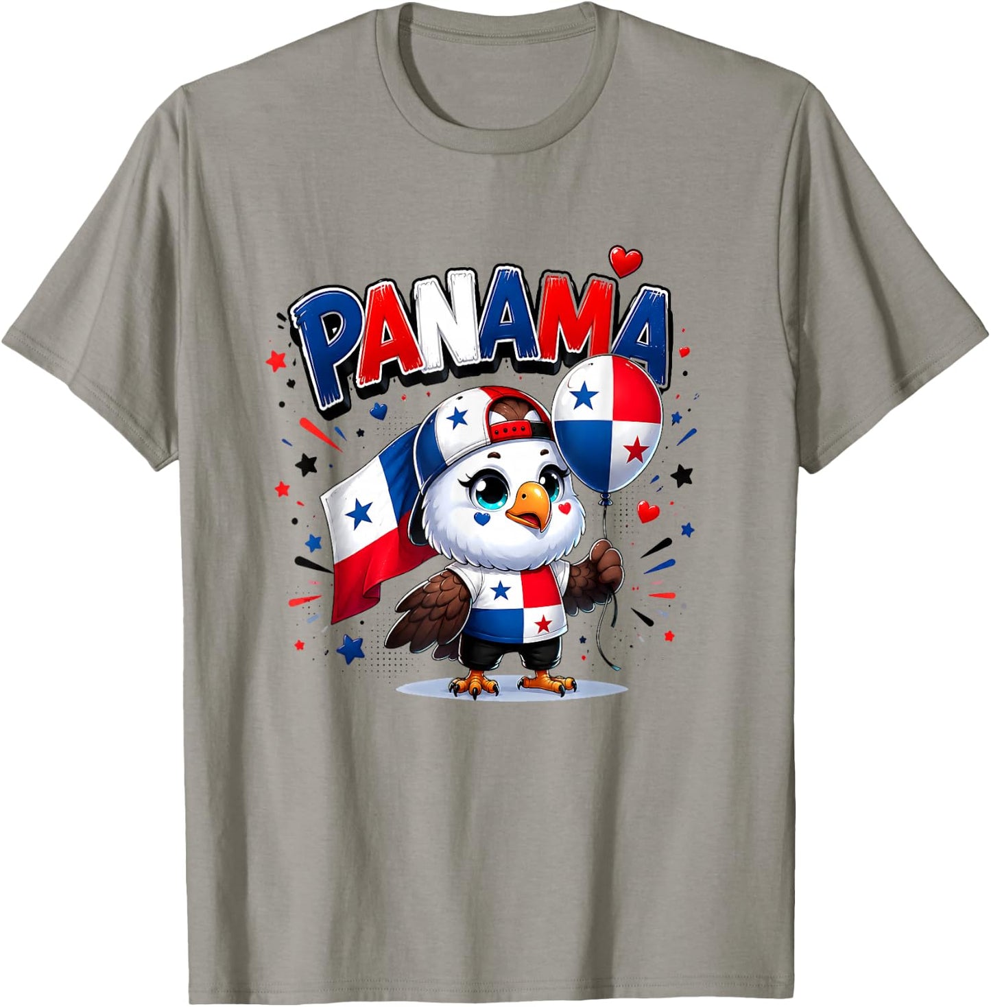 Panama Flag , Panamanian , Panama Flag for Kids T-Shirt - T-Shirt | Sand